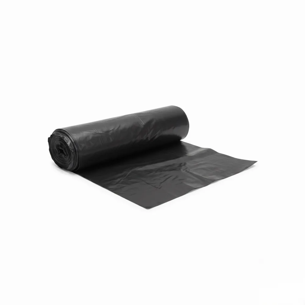 Roll of 45-gallon 40" x 46" LDPE/LLDPE 1.2 Mil Trash Bags