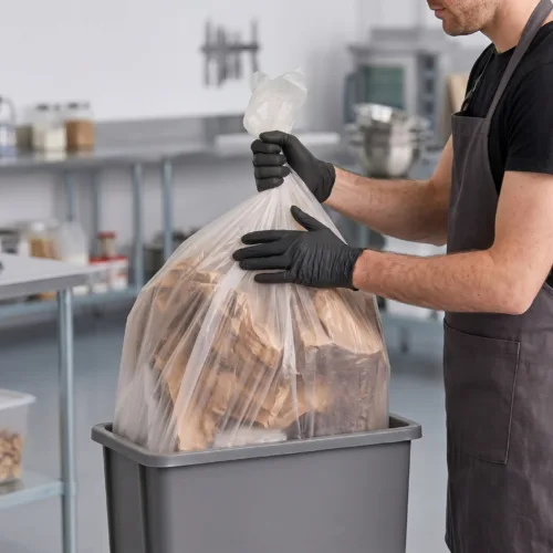 40" x 48" HDPE Economy Trash Bag