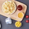 2 oz portion cups holding corn and condiments