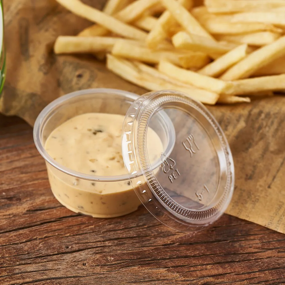1.5 - 2 oz portion cup lid