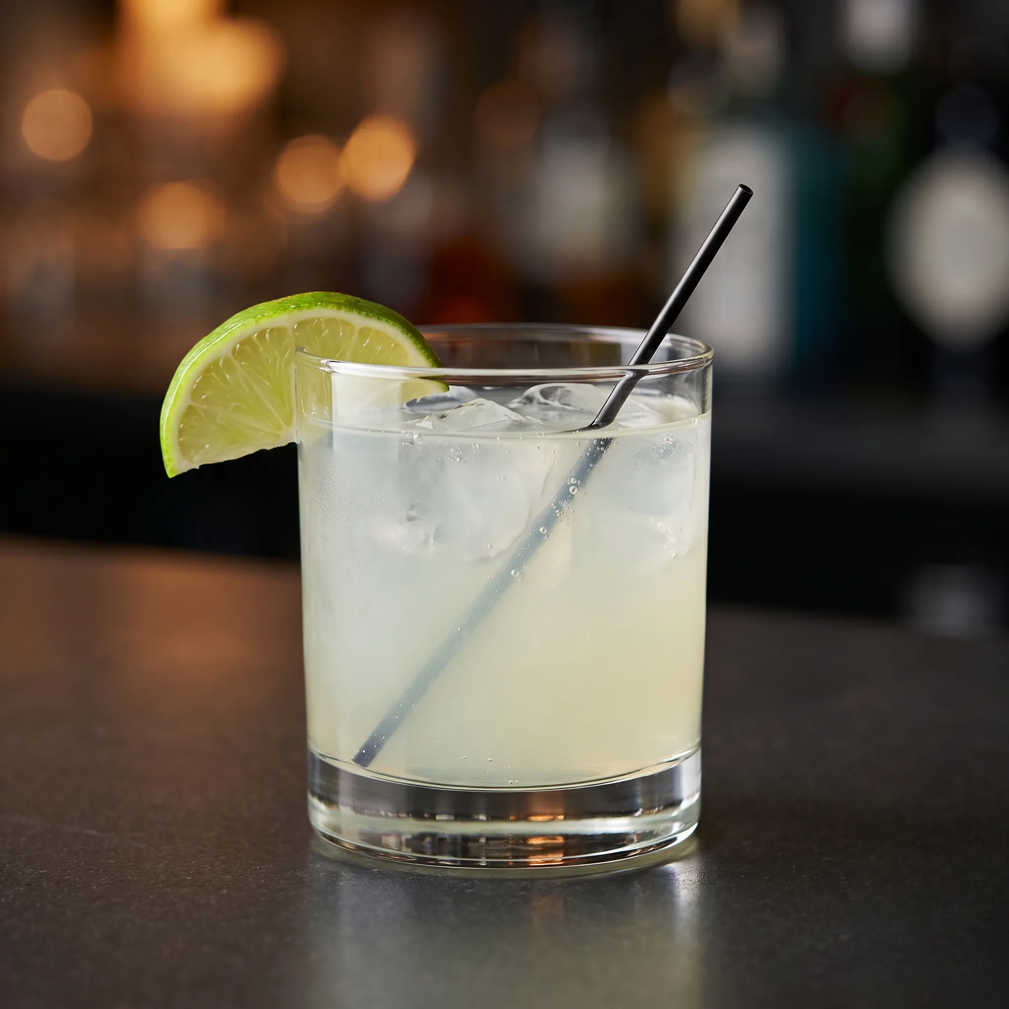 Cocktail Stirrer in a Margarita