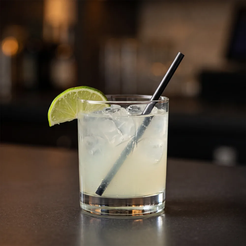 5.75" Cocktail Straw in a Margarita