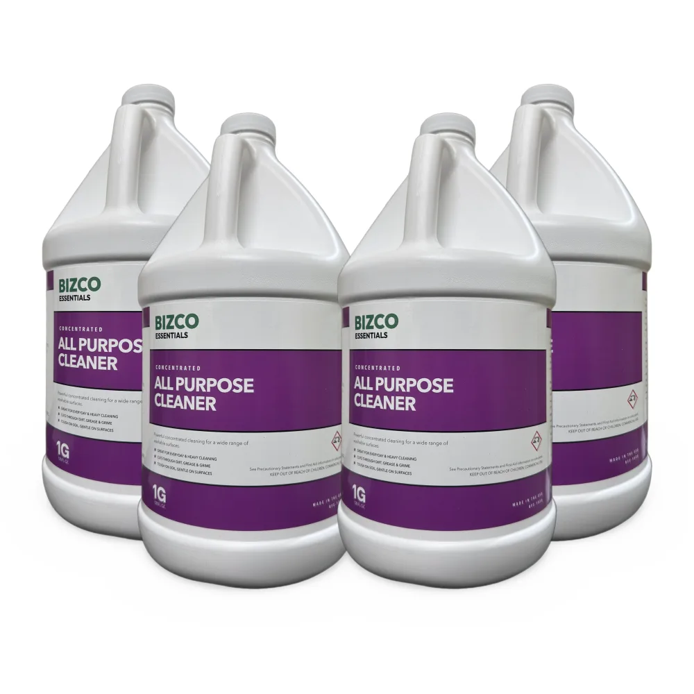 BIZCO Essentials Concentrated All Purpose Cleaner, 1 Gallon - 4/Case