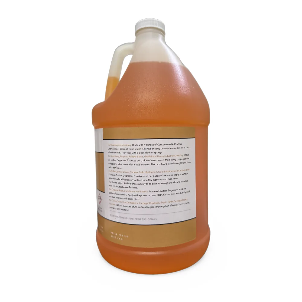 BIZCO Essentials Concentrated All-Surface Citrus Degreaser