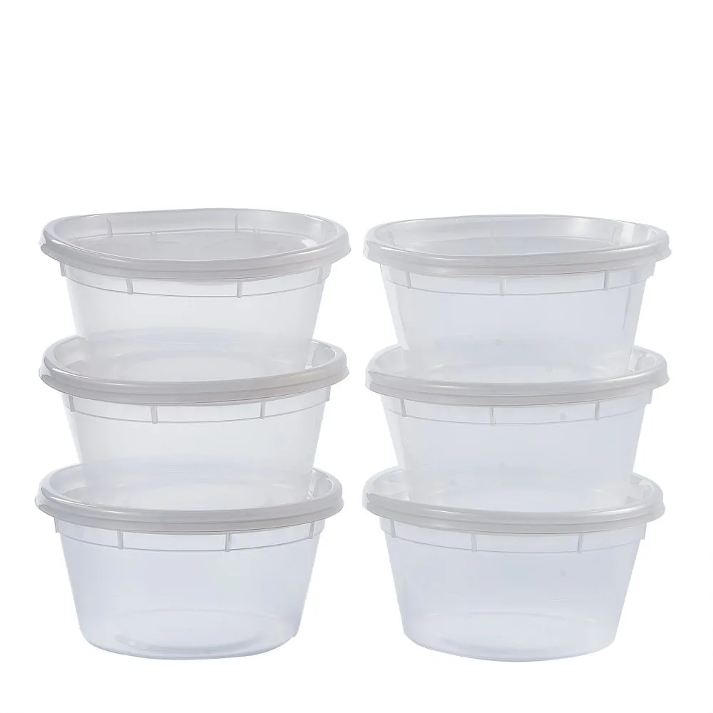 12 oz deli container bulk set