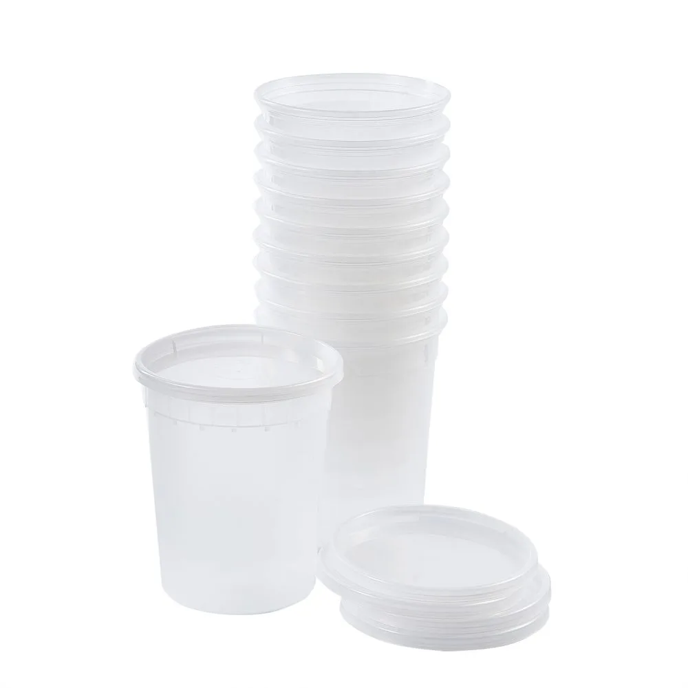32 oz deli container bulk set