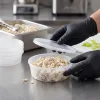 8 oz deli container holding chicken salad