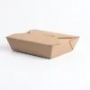 BIZCO Essentials Kraft Folded Paper Take-Out Container