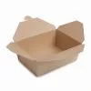 BIZCO Essentials Kraft Folded Paper Take-Out Container