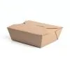 BIZCO Essentials Kraft Folded Paper Take-Out Container