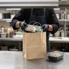 BIZCO Essentials Kraft Paper Bag with Handles