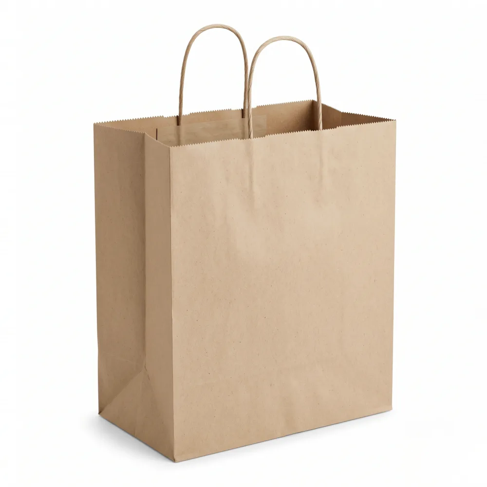 BIZCO Essentials Kraft Paper Bag with Handles