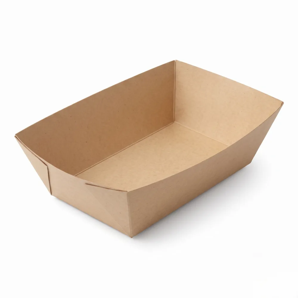 5 lb kraft food tray