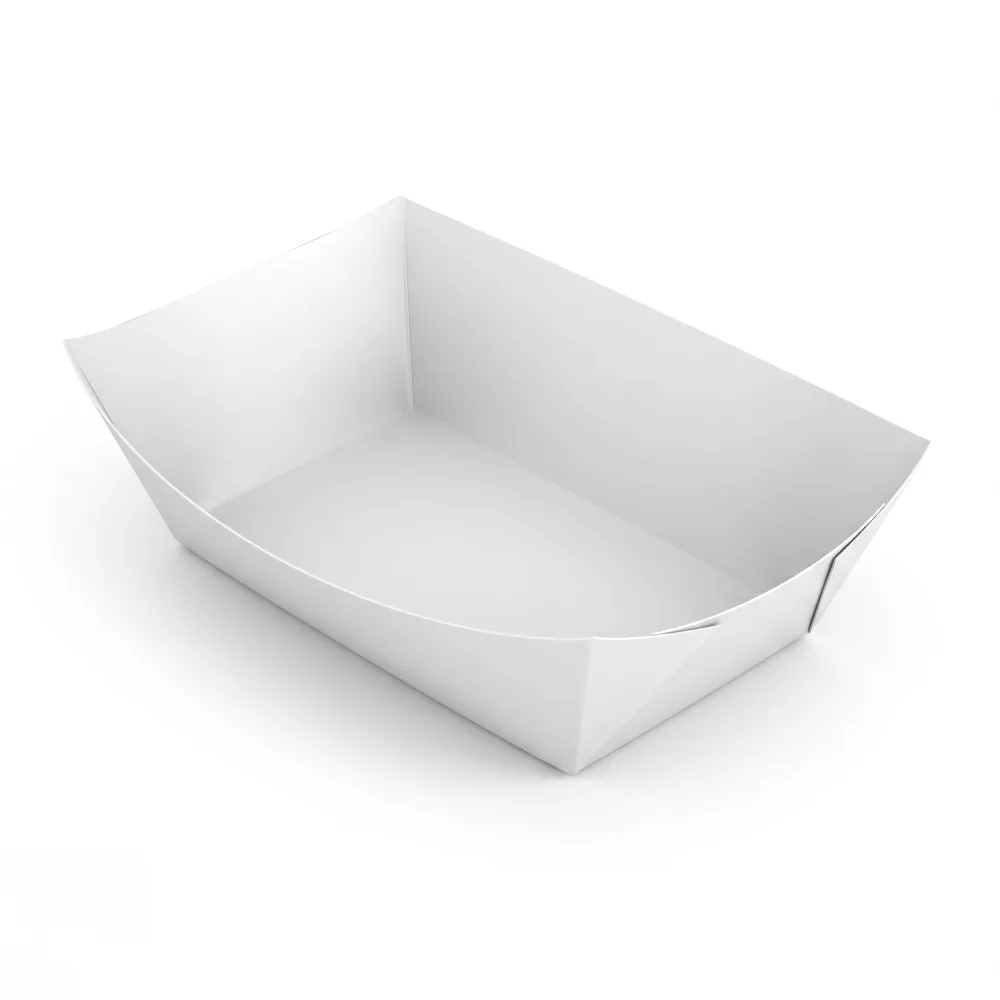 BIZCO Essentials Paper Food Tray