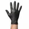 BIZCO Essentials Powder-Free Black Nitrile 4.3 Mil Textured Gloves