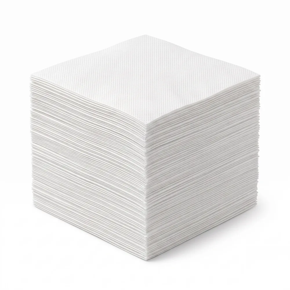1-Ply White Cocktail Napkin Bulk Set