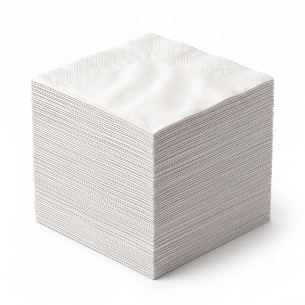 2-Ply White Cocktail Napkin Bulk Set