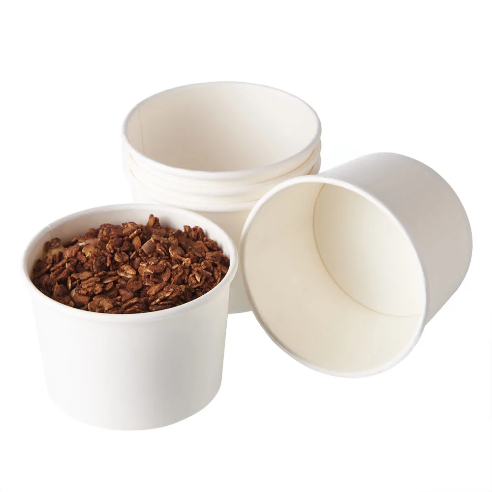 6 oz paper food cup bulk set