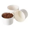 6 oz paper food cup bulk set