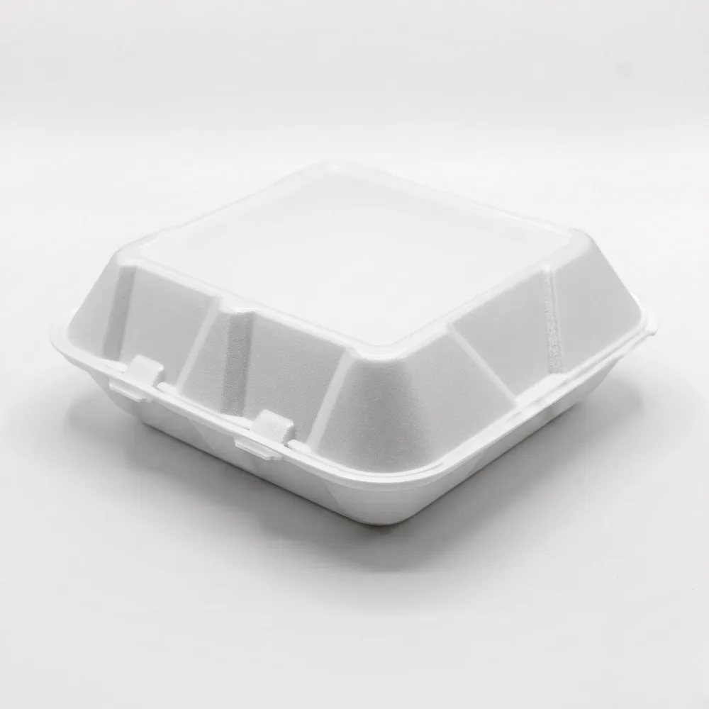 BIZCO Essentials White Foam Take Out Container