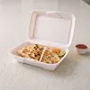 BIZCO Essentials White Foam Take Out Container