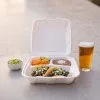 BIZCO Essentials White Foam Take Out Container