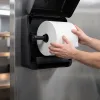 8" White 800-ft Hardwound Paper Towel Roll in Kitchen