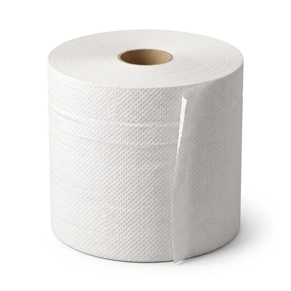 8" White 800-ft Hardwound Paper Towel Roll